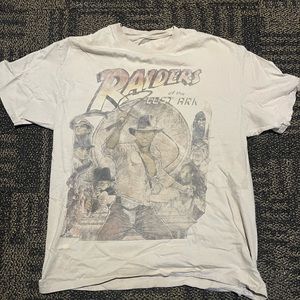 Indiana Jones Raiders Of The Lost Ark Faded T Shirt